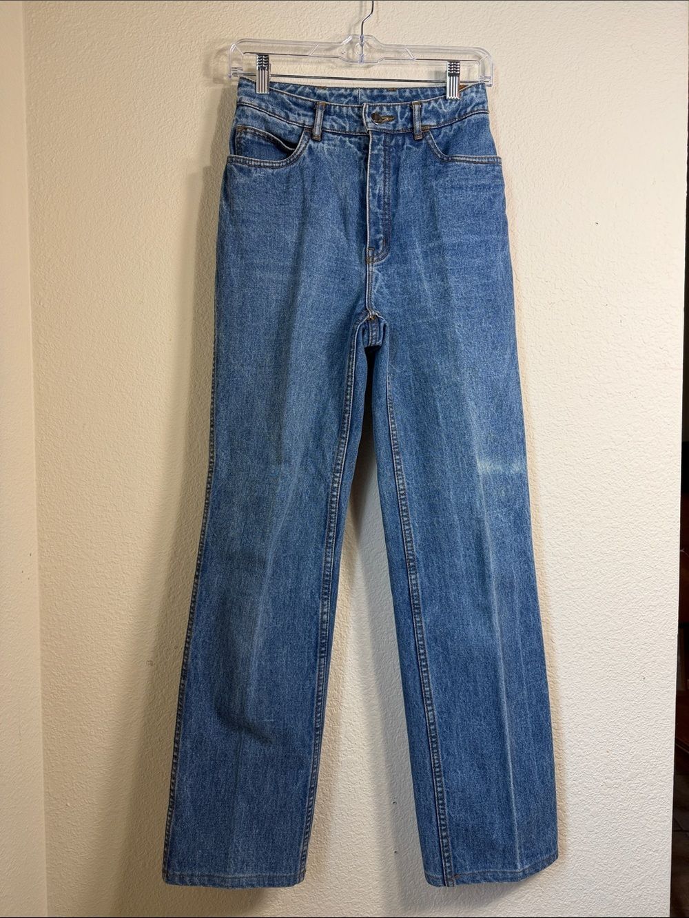 VTG 90s Liz Claiborne Lizwear High Waisted Mom Jeans Denim Blue Size 6 Distress